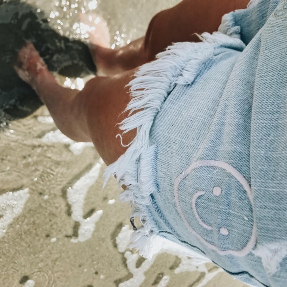 Forever 21 Light Blue Jean Shorts